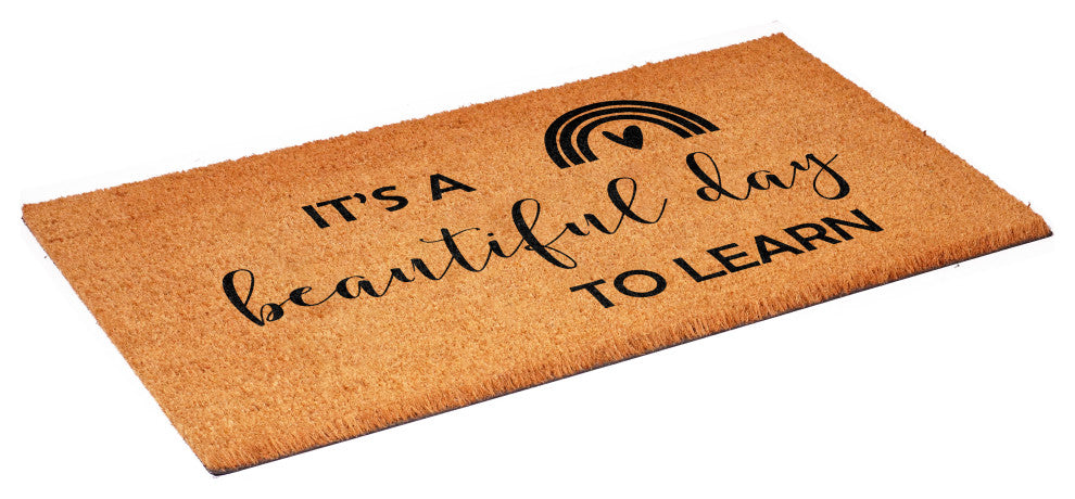 Calloway Mills It's a Beautiful day to Learn Doormat, 24"x36"