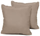 Square Outdoor Patio Pillows, Wheat