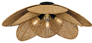 Quoizel WLL1730 Willa 4 Light 30"W Semi-Flush Ceiling Fixture - Matte Black