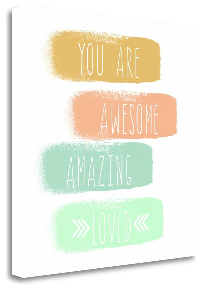 "You Are" By Linda Woods, Giclee Print on Gallery Wrap Canvas, Ready to Hang