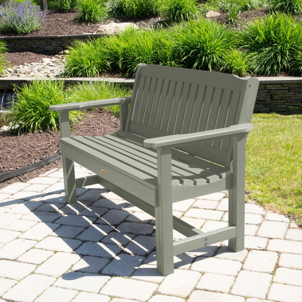 The Sequoia Professional Commercial Grade Exeter 4' Garden Bench, Eucalyptus