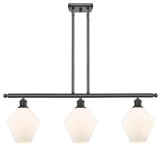 Innovations Cindyrella LED Island Light 516-3I-OB-G651-8-LED, Oil Rubbed Bronze