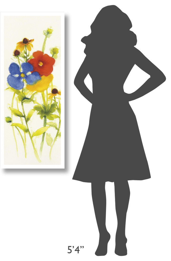 "Americana Meadow IV" Digital Paper Print by Shirley Novak, 17"x42"