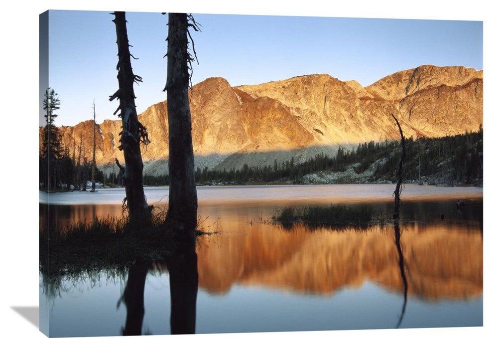"Medicine Bow Mountains, Wyoming" Artwork, 40" x 30"