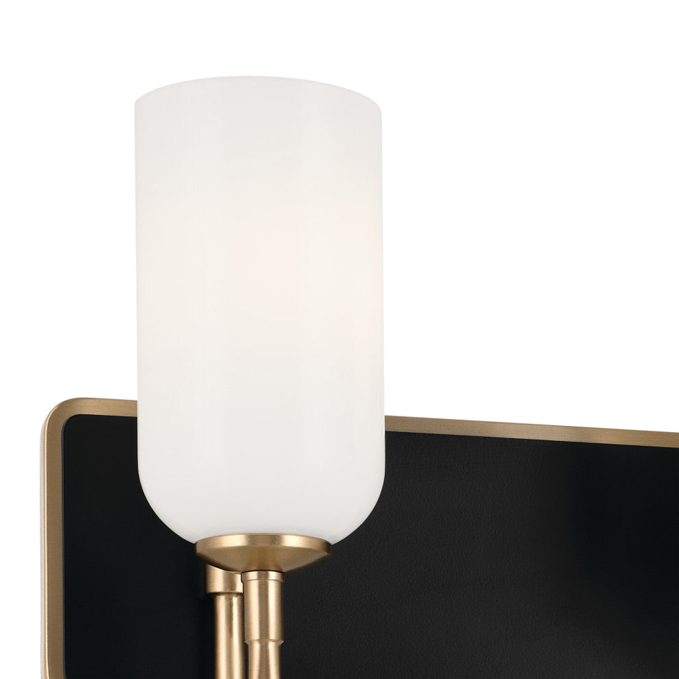 Solia 1 Light Wall Sconce, Brushed Nickel, Champagne Bronze, 3 Light