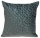 Parkland Collection Sora Gray/Charcoal Throw Pillow, Square