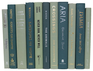 Decorative Books - Ivy Book Bundle - 1 foot of Green Books