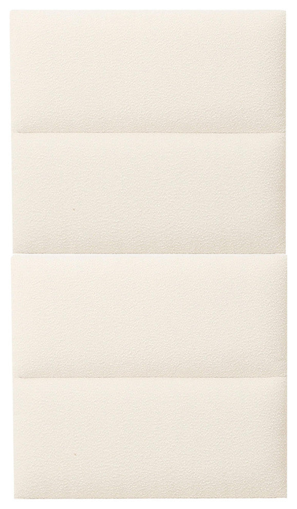 Eliana Cream Boucle Queen Wings (Set of 2) - Cream