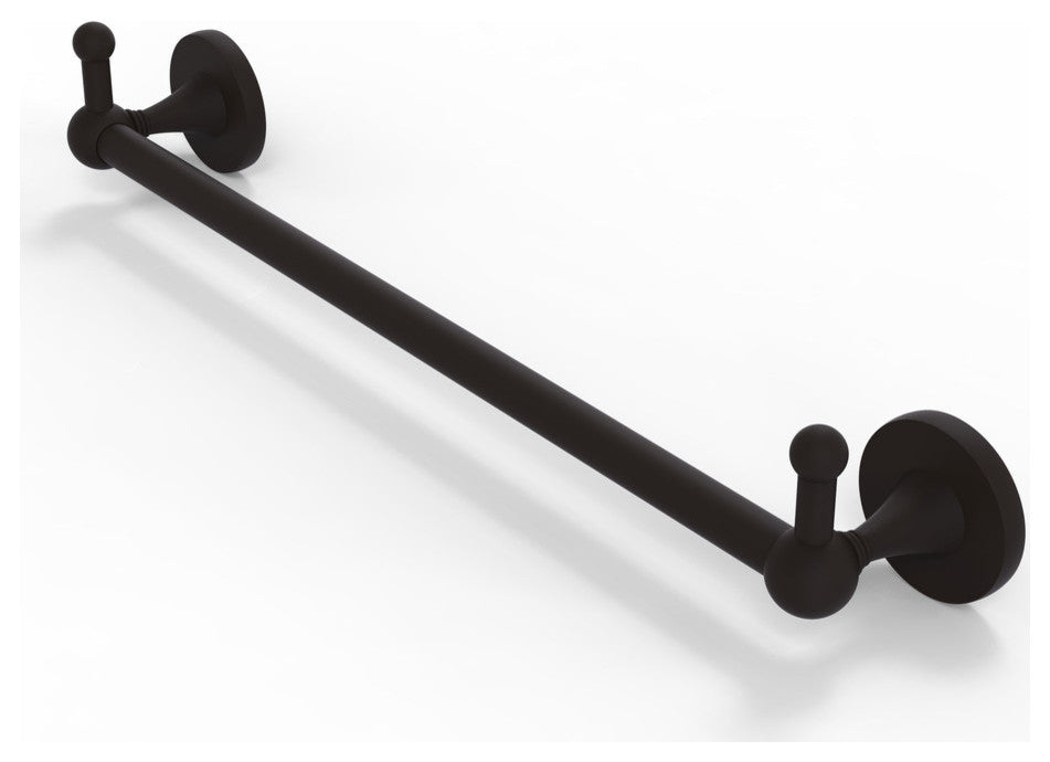 Shadwell 18" Towel Bar with Integrated Hooks, Oil Rubbed Bronze