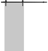 Barn Door 42 x 84 | Planum 0010 Matte Grey | 8FT