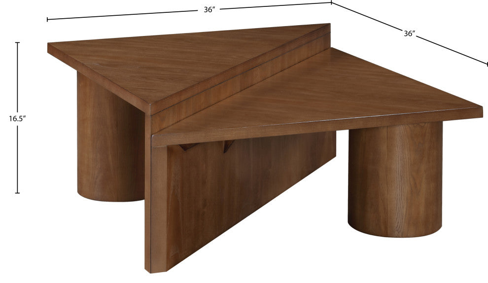 Pavillion Coffee Table, Walnut