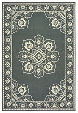 Marina 7764E, Gray/Ivory, 7'10"x7'10"