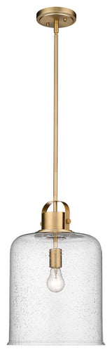 Zlite 340P12-HG 1-Light Pendant, Clear Seeded