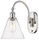 Innovations 518-1W-PN-GBC-84 1 Light 8" Sconce, Polished Nickel