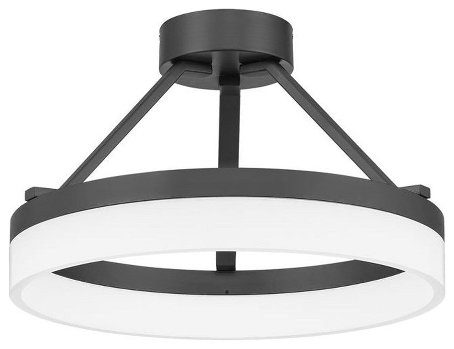 Cohen LED Semi-Flush Mount, Oil Rubbed Bronze
