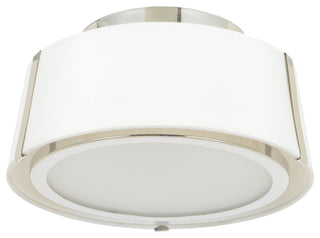 Crystorama Lighting Group FUL-903 Fulton 2 Light 12"W Semi-Flush - Black