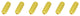 Aspen Creative 21316-16 Beaded Chain Connectors Plated in Polished Brass, 6 Pack