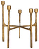 Safavieh Quyn Candle Centerpiece, Brass