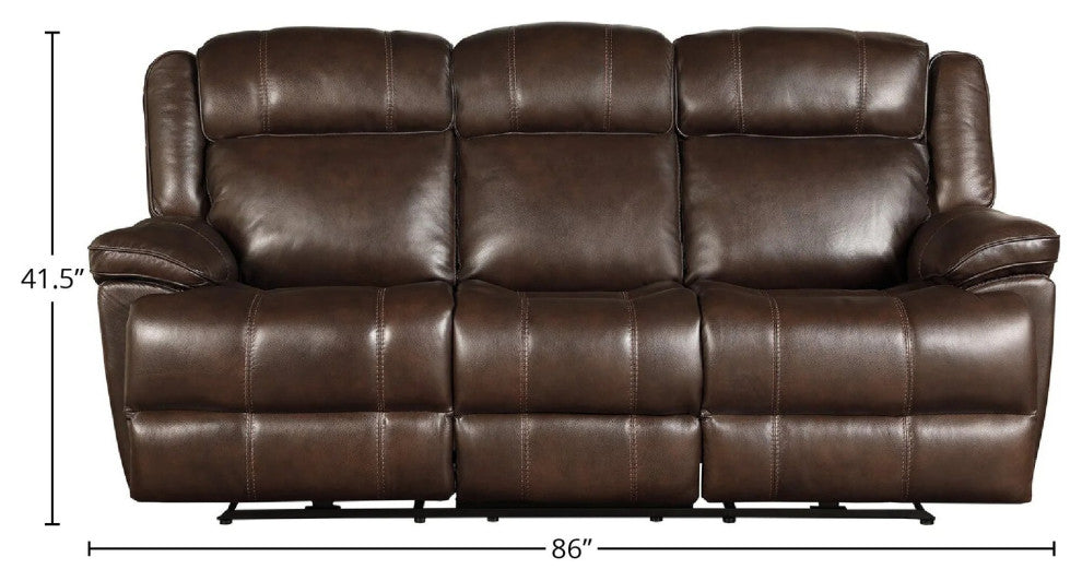 Parker Living Eclipse Power Sofa, Florence Brown