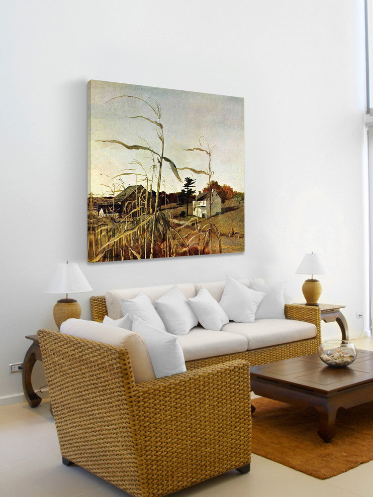 "Farm Life" Painting Print on Canvas