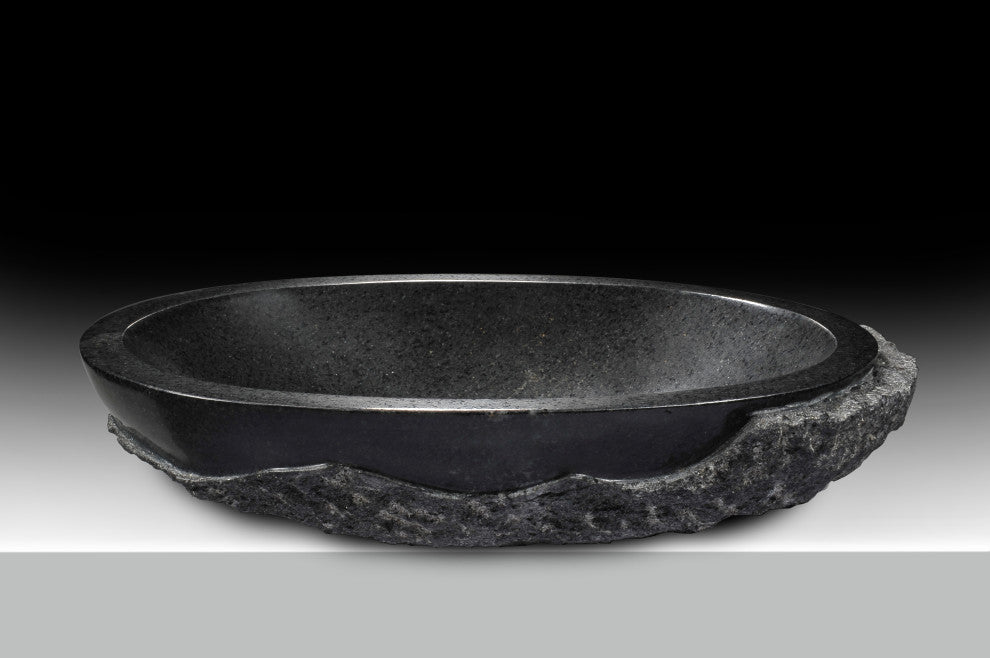 ANZZI Sotiria Series Exotic Stone Bathroom Vessel Sink