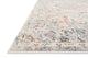 Distressed Clara Area Rug by Loloi, Light Gray/Multi, 9'3"x13'