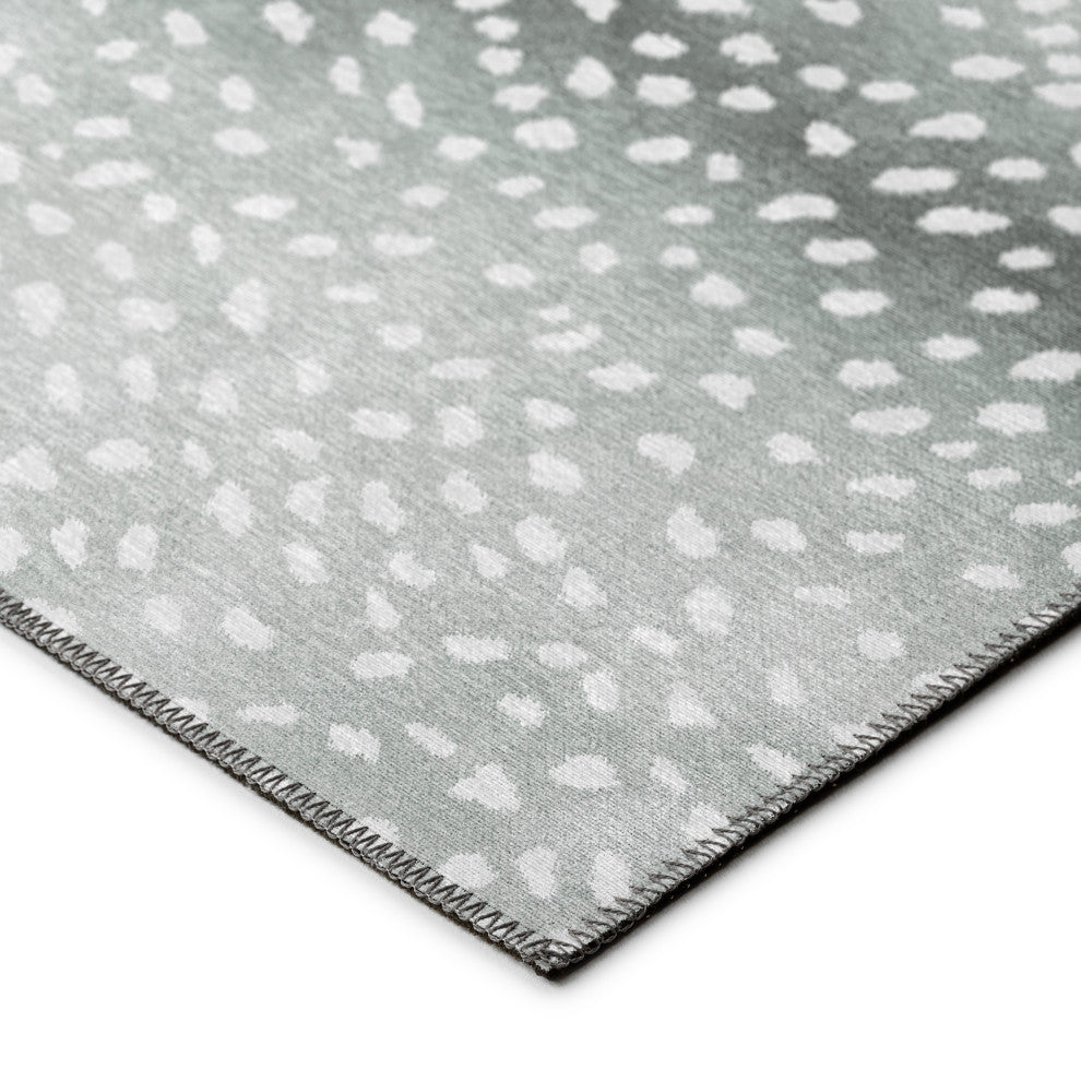 Indoor/Outdoor Mali ML3 Flannel Machine Washable 6' x 6' Round Rug