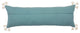 Layal Tribal Sky Blue/ Cream Pillow 13"X40" Lumbar, Down Fill