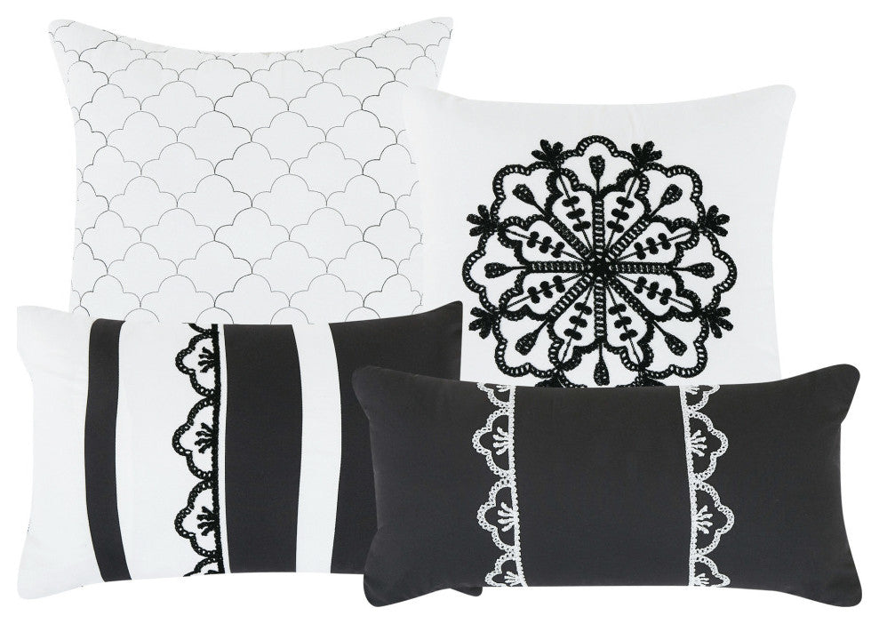 Deborah 7-Piece Comforter Set, Queen