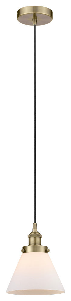Innovations 616-1PH-AB-G41 1-Light Mini Pendant, Antique Brass