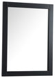 Alice Vanity Mirror, 27"x36", Black