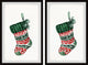 The Socks Are Hung Diptych, 2-Piece Set, 20x30