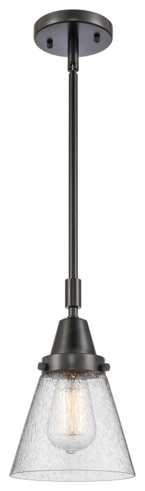 INNOVATIONS LIGHTING 447-1S-BK-G64-LED Small Cone Mini Pendant