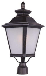 Maxim 1121 Knoxville 1 Light Outdoor Post Lantern - Bronze