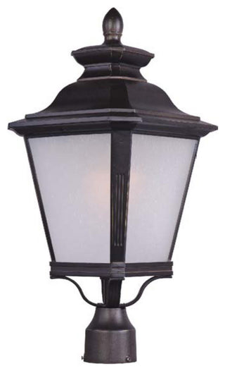 Maxim 1121 Knoxville 1 Light Outdoor Post Lantern - Bronze