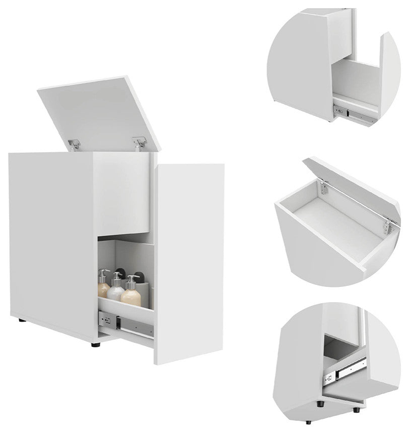 DEPOT E-SHOP Nova Bathroom Storage Cabinet, One Drawer