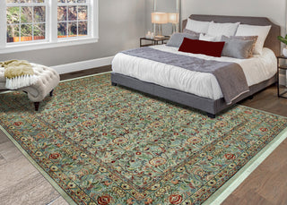 Pak-Persian Dilek Gray/Gold Rug, 9'1x12'3