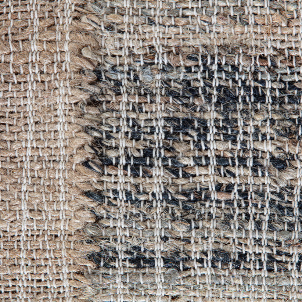 8' x 10' Tillamook Natural and Multicolor Geo Flatweave Area Rug
