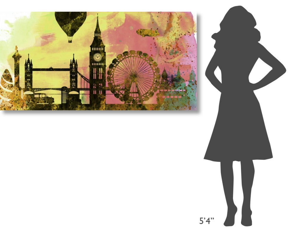 "London City Skyline" Fine Art Print
