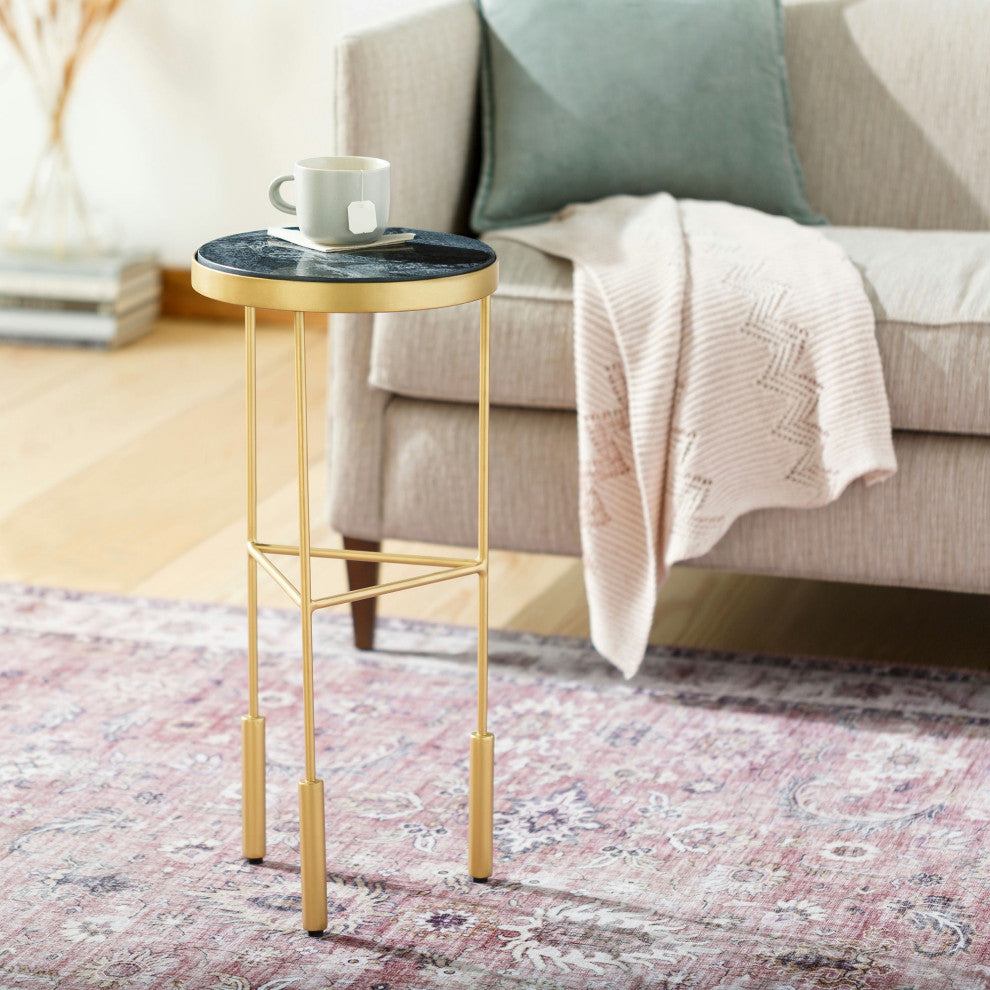 Surya Macon End Table 26"Hx12"Wx12"D