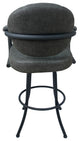 M-70 Swivel Stool With Metal Frame, Northwest Elk, Gray, 34"