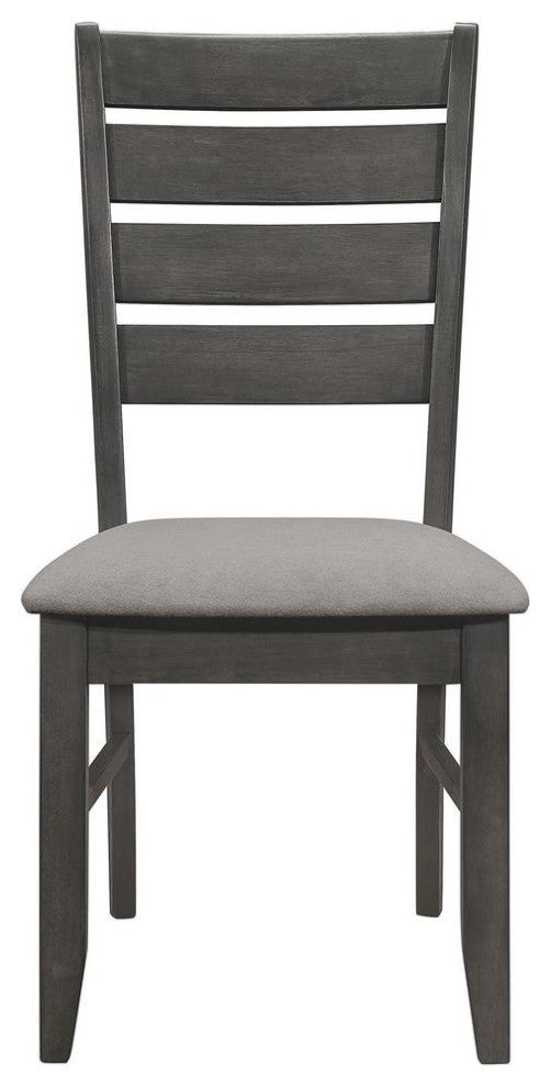 Dalila 5-piece Rectangular Dining Set Grey and Dark Grey