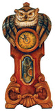 Halloween Owl Clock Dh