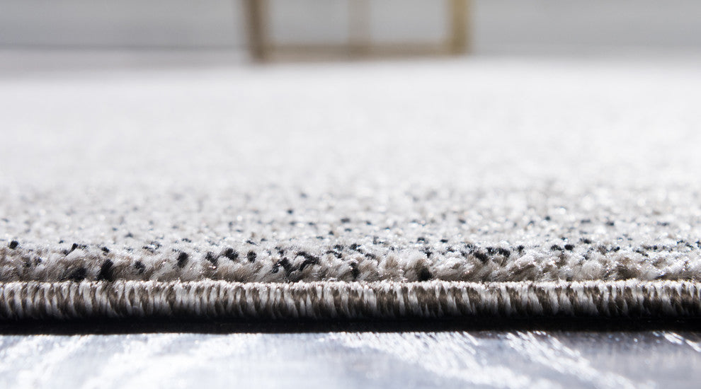 Unique Loom Light Gray Del Mar Abigail 2' 2 x 3' 0 Area Rug