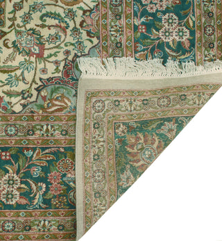 Pak-Persian Darcia Gray/Green Rug, 9'0x12'4