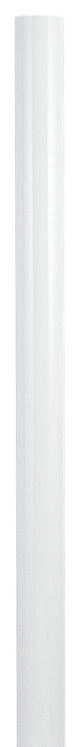 Steel Post, White
