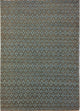 Abree Handwoven Contemporary Rug, Turquoise, Rectangular 7'9x10'6