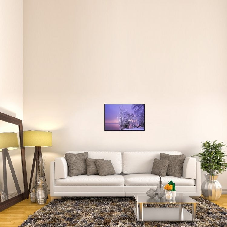 "Stillness" Framed Canvas Giclee by Norbert Maier, 31x21"