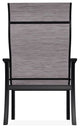 St. Catherine Sling Outdoor Armchair, Fossil/Black
