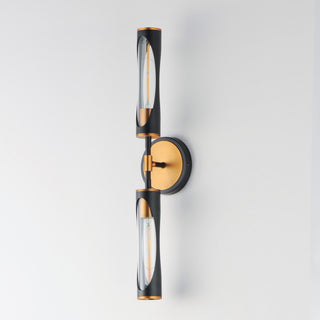 Maxim 16172 Regent 2 Light 24"W LED Vanity Light - Light French Gray / Natural